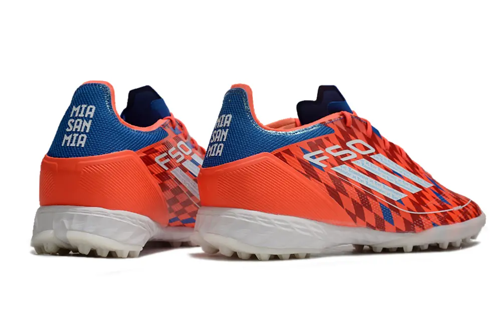 Thomas Müller x Adidas F50 Pro TF - Red/Electric Orange/Deep Blue