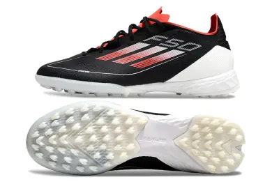 Adidas F50 Pro TF - Black/Crimson Red/White