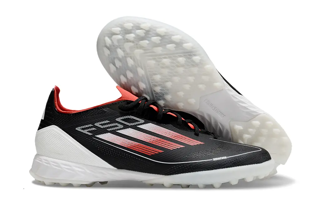Adidas F50 Pro TF - Black/Crimson Red/White