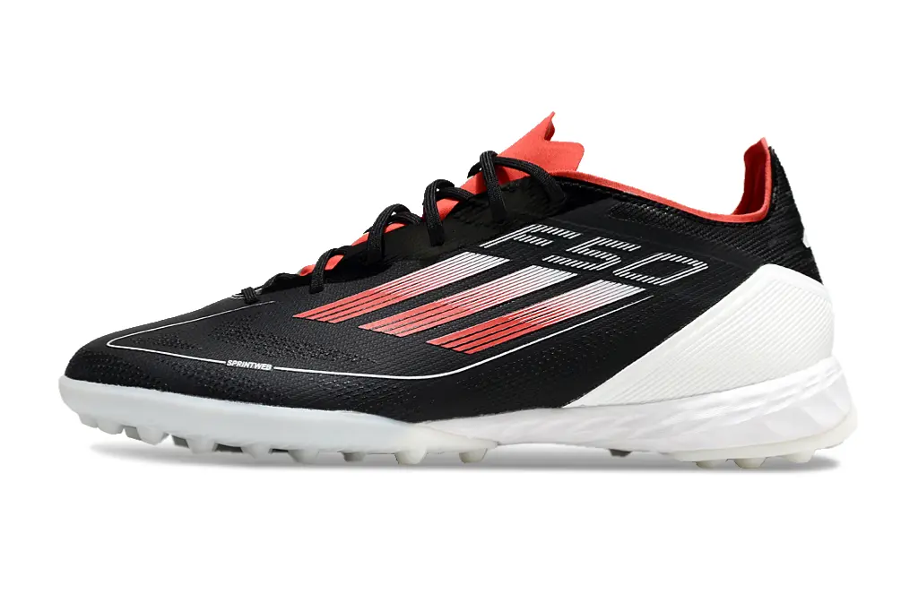 Adidas F50 Pro TF - Black/Crimson Red/White