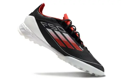Adidas F50 Pro TF - Black/Crimson Red/White