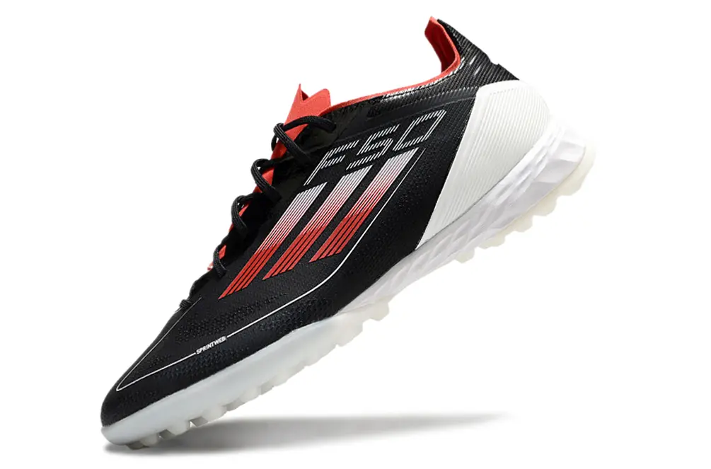 Adidas F50 Pro TF - Black/Crimson Red/White