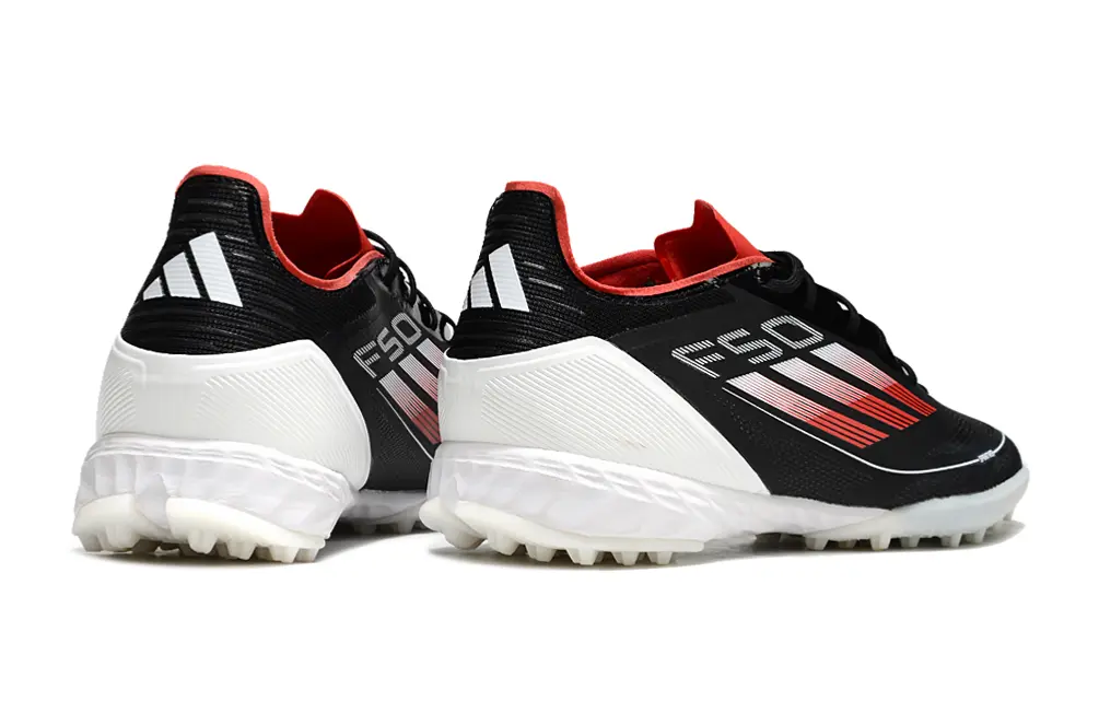 Adidas F50 Pro TF - Black/Crimson Red/White