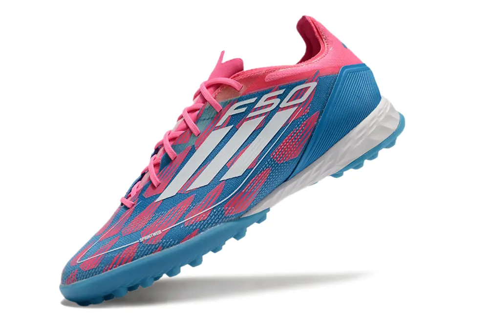 Adidas F50 Pro TF - Blue/Vibrant Pink/Sky Blue
