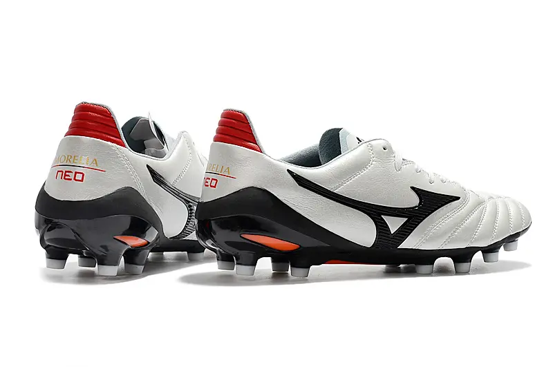Mizuno Morelia Neo 2 FG - White/Black/Orange