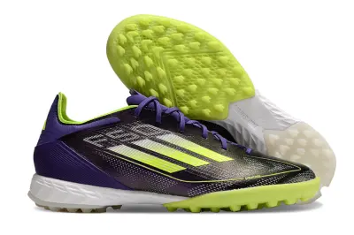 Adidas F50 Pro TF - Purple/Lime Green/Shimmering Black
