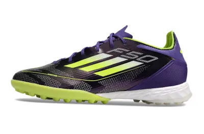 Adidas F50 Pro TF - Purple/Lime Green/Shimmering Black