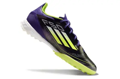 Adidas F50 Pro TF - Purple/Lime Green/Shimmering Black
