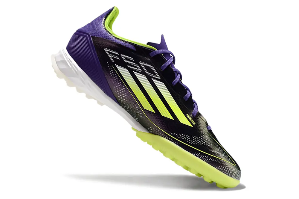 Adidas F50 Pro TF - Purple/Lime Green/Shimmering Black