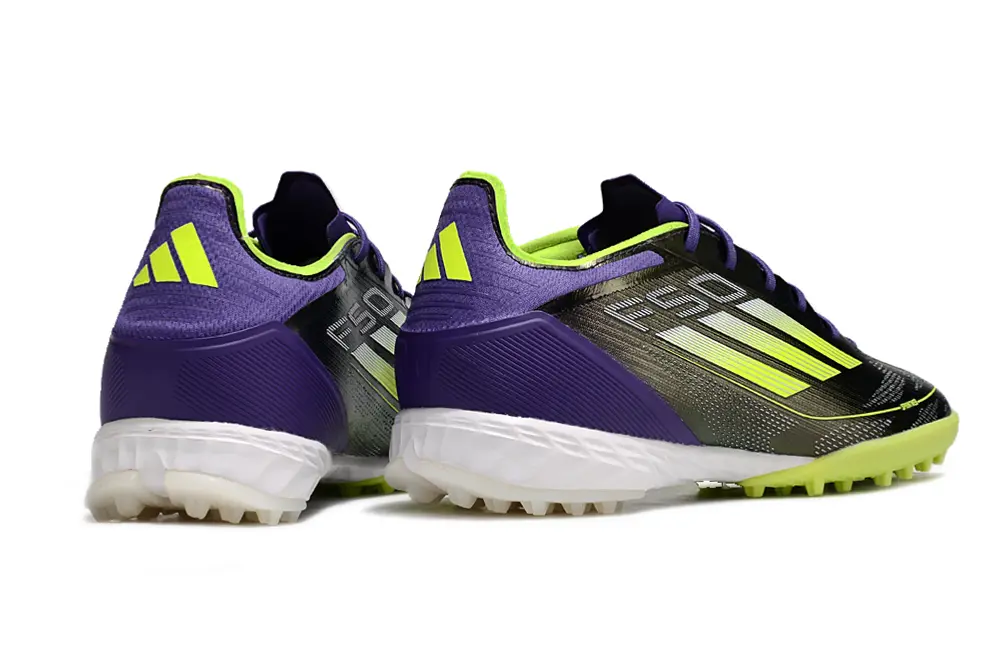Adidas F50 Pro TF - Purple/Lime Green/Shimmering Black