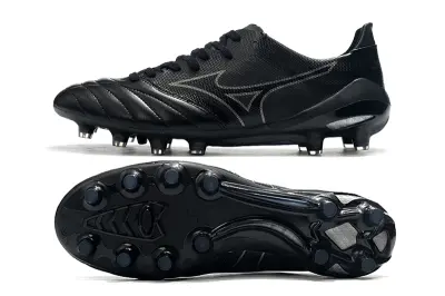 Mizuno Morelia Neo 2 FG - Black/Midnight Black/Shadow Black