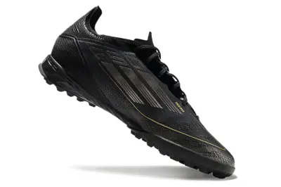 Adidas F50 Pro TF - Black/Gold Accents/Black Out