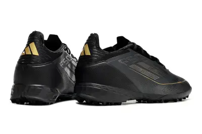 Adidas F50 Pro TF - Black/Gold Accents/Black Out