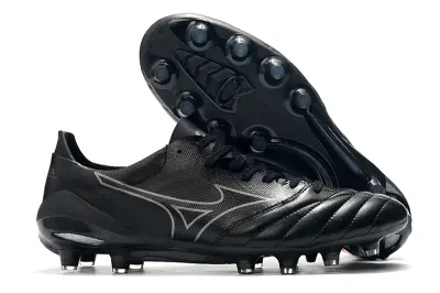Mizuno Morelia Neo 2 FG - Black/Midnight Black/Shadow Black