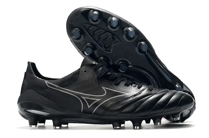 Mizuno Morelia Neo 2 FG - Black/Midnight Black/Shadow Black
