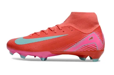 Nike Air Zoom Mercurial Superfly 10 Academy FG - Coral/Aqua Blue/Fuchsia Pink