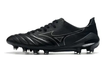 Mizuno Morelia Neo 2 FG - Black/Midnight Black/Shadow Black