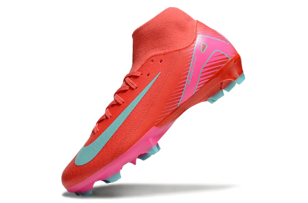 Nike Air Zoom Mercurial Superfly 10 Academy FG - Coral/Aqua Blue/Fuchsia Pink