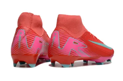 Nike Air Zoom Mercurial Superfly 10 Academy FG - Coral/Aqua Blue/Fuchsia Pink