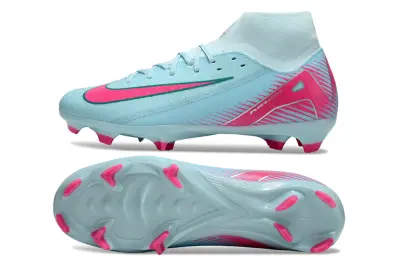 Nike Air Zoom Mercurial Superfly 10 Academy FG - Blue/Bright Pink/Soft Blue