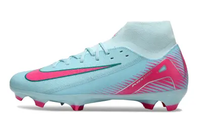 Nike Air Zoom Mercurial Superfly 10 Academy FG - Blue/Bright Pink/Soft Blue