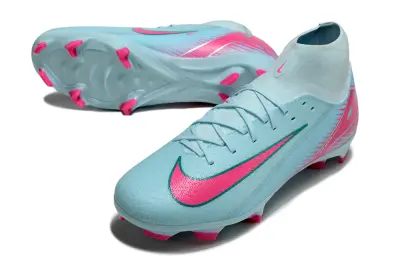 Nike Air Zoom Mercurial Superfly 10 Academy FG - Blue/Bright Pink/Soft Blue