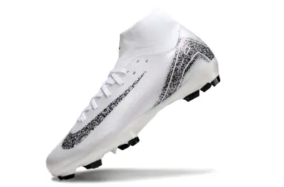 Nike Air Zoom Mercurial Superfly 10 Academy FG - White/Black And White/White And Black