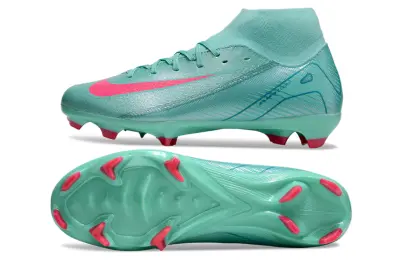Nike Air Zoom Mercurial Superfly 10 Academy FG - Aqua/Coral Pink/Aqua Green