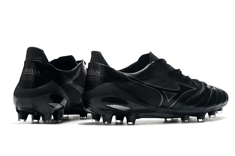 Mizuno Morelia Neo 2 FG - Black/Midnight Black/Shadow Black