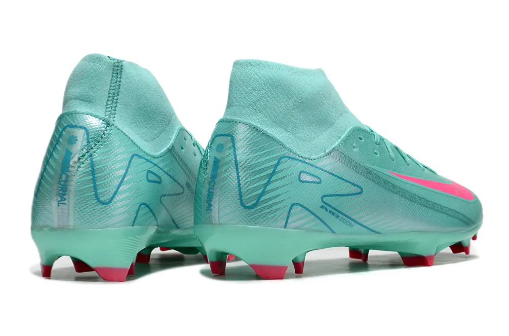 Nike Air Zoom Mercurial Superfly 10 Academy FG - Aqua/Coral Pink/Aqua Green