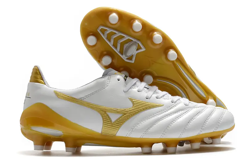 Mizuno Morelia Neo 2 FG - White/Bright Gold/Classic White