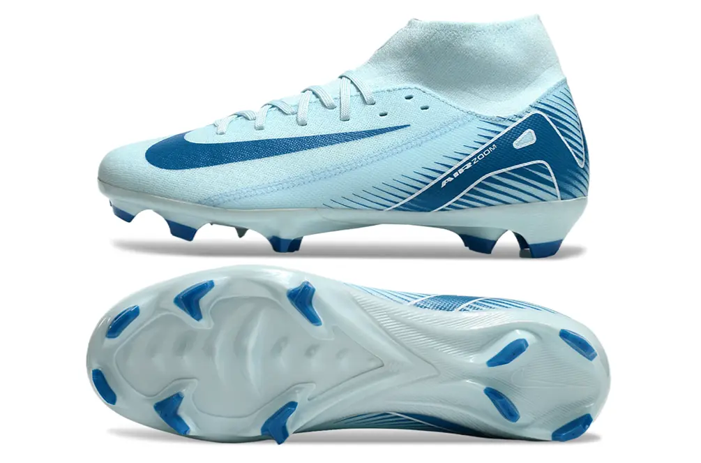 Nike Air Zoom Mercurial Superfly 10 Academy FG - Blue/Sky Blue/Ocean Blue