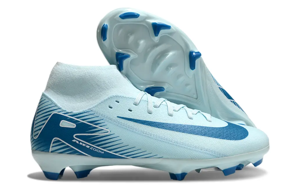 Nike Air Zoom Mercurial Superfly 10 Academy FG - Blue/Sky Blue/Ocean Blue