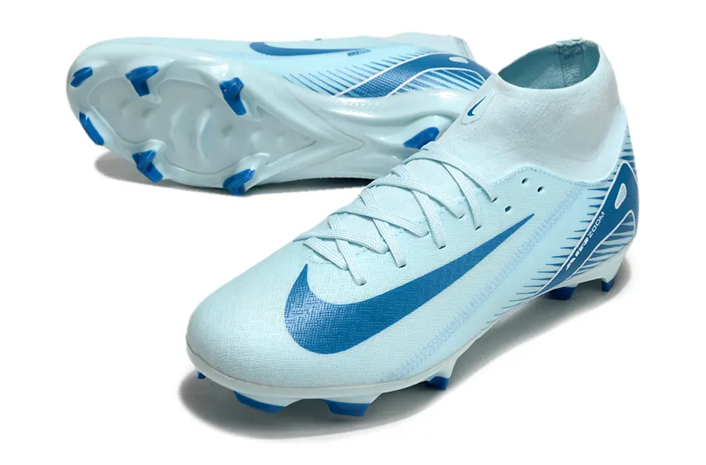 Nike Air Zoom Mercurial Superfly 10 Academy FG - Blue/Sky Blue/Ocean Blue