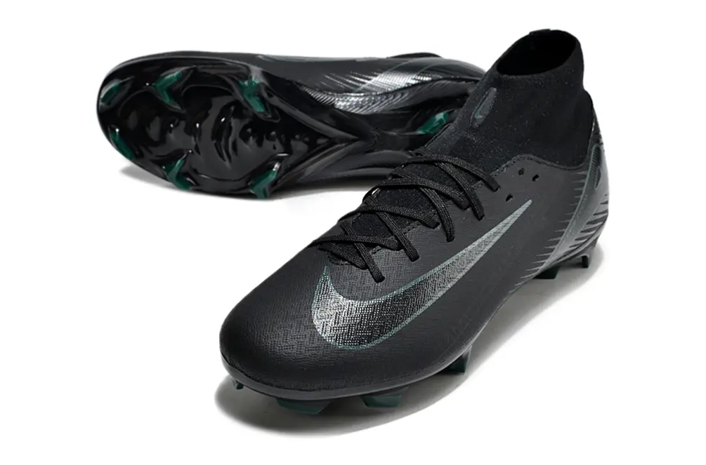 Nike Air Zoom Mercurial Superfly 10 Academy FG - Black/Forest Green/Shadow Black