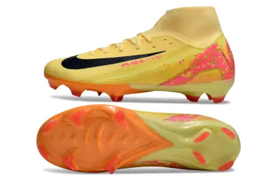 Nike Air Zoom Mercurial Superfly 10 Academy FG - Yellow/Vivid Pink/Neon Orange