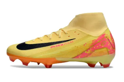 Nike Air Zoom Mercurial Superfly 10 Academy FG - Yellow/Vivid Pink/Neon Orange
