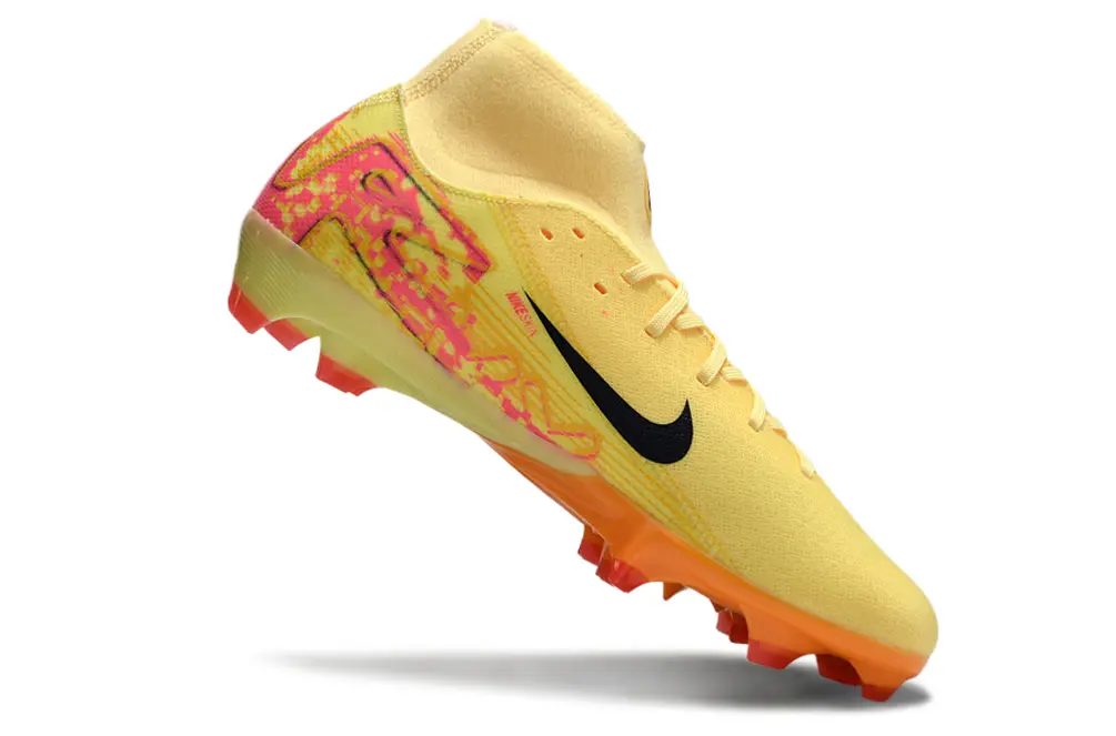 Nike Air Zoom Mercurial Superfly 10 Academy FG - Yellow/Vivid Pink/Neon Orange