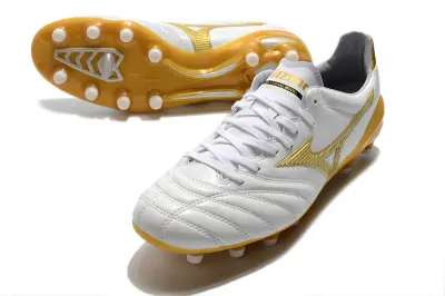 Mizuno Morelia Neo 2 FG - White/Bright Gold/Classic White
