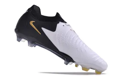 Nike Phantom GX 2 Elite FG - White/Jet Black/Metallic Gold
