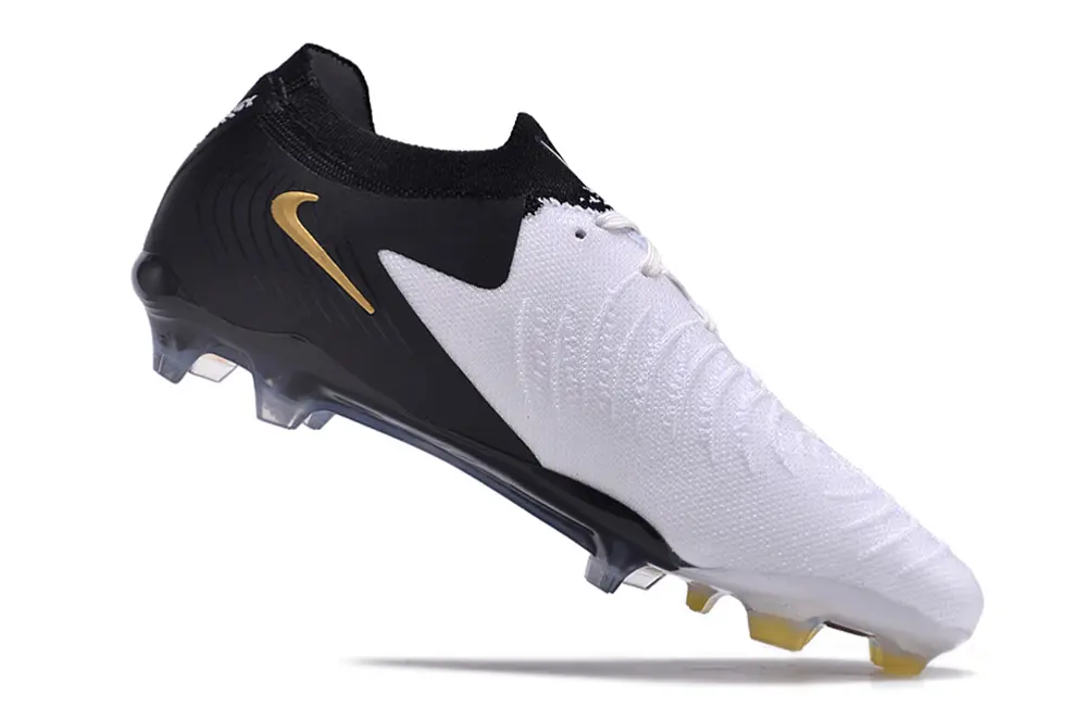 Nike Phantom GX 2 Elite FG - White/Jet Black/Metallic Gold