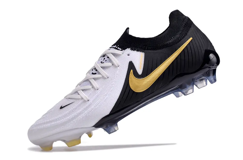 Nike Phantom GX 2 Elite FG - White/Jet Black/Metallic Gold