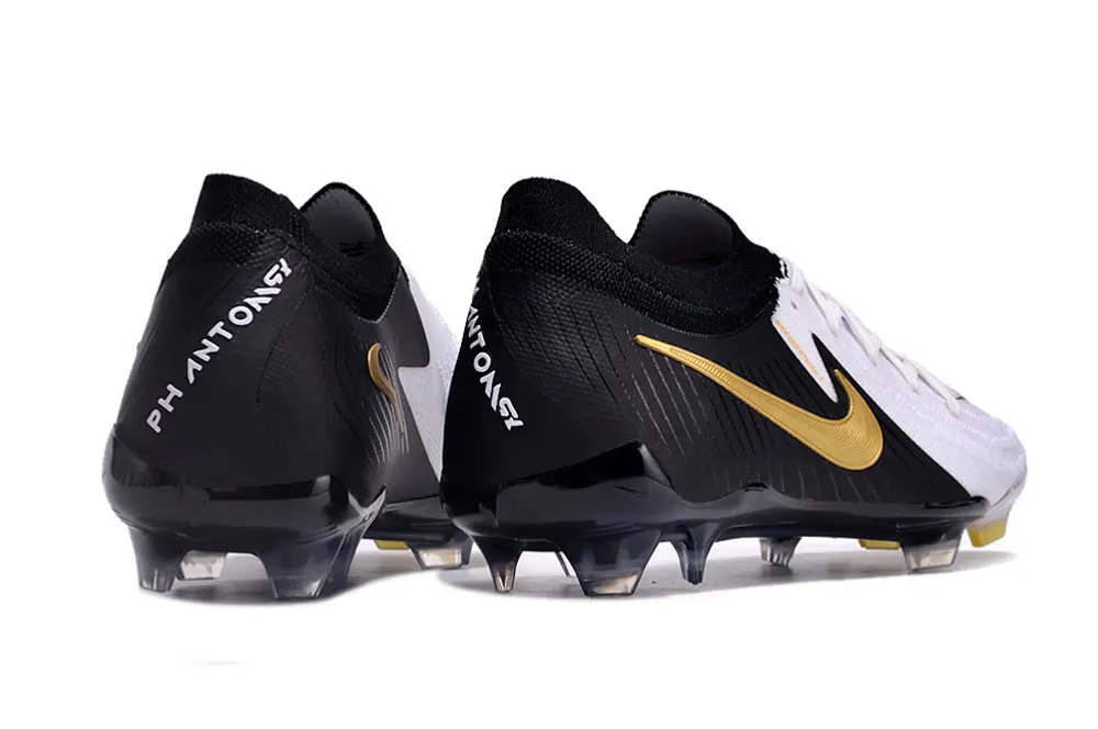 Nike Phantom GX 2 Elite FG - White/Jet Black/Metallic Gold