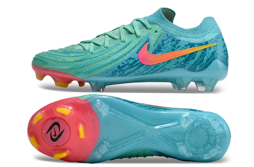 Nike Phantom GX 2 Elite FG - Aqua/Coral Pink/Turquoise Blue