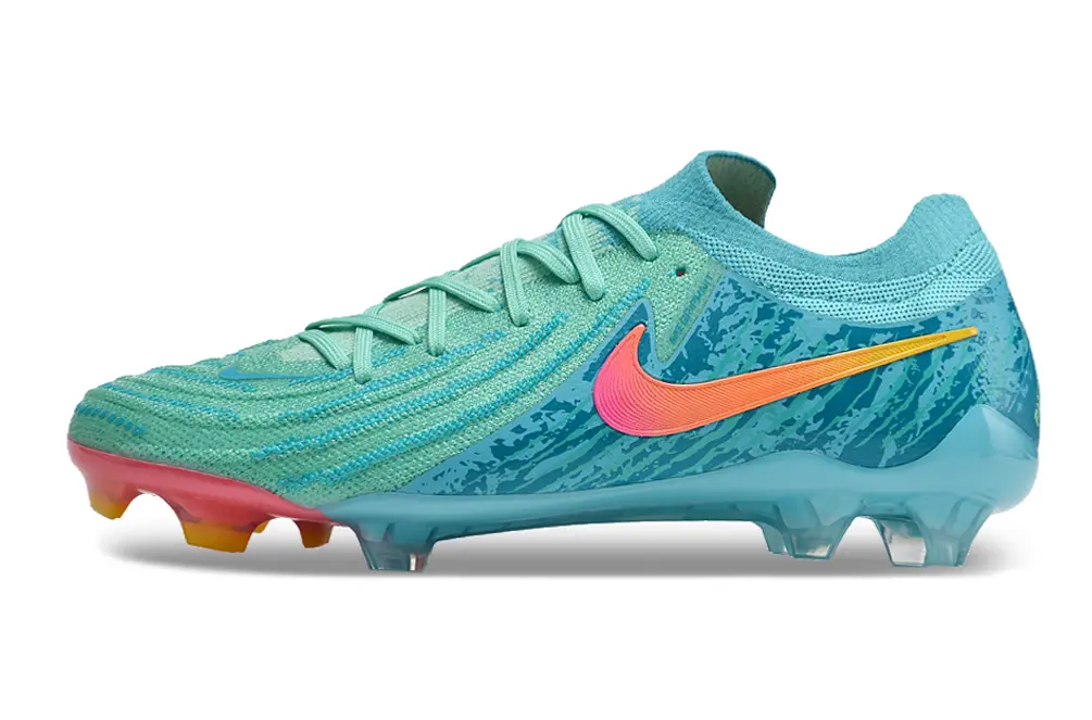 Nike Phantom GX 2 Elite FG - Aqua/Coral Pink/Turquoise Blue