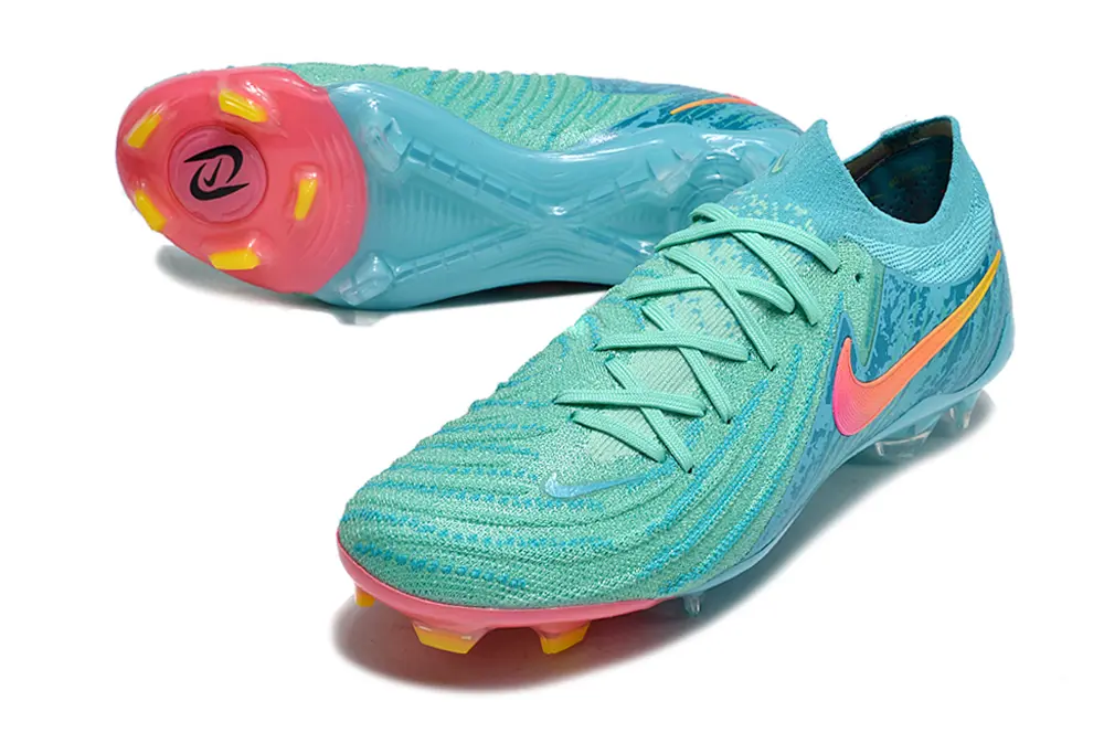 Nike Phantom GX 2 Elite FG - Aqua/Coral Pink/Turquoise Blue