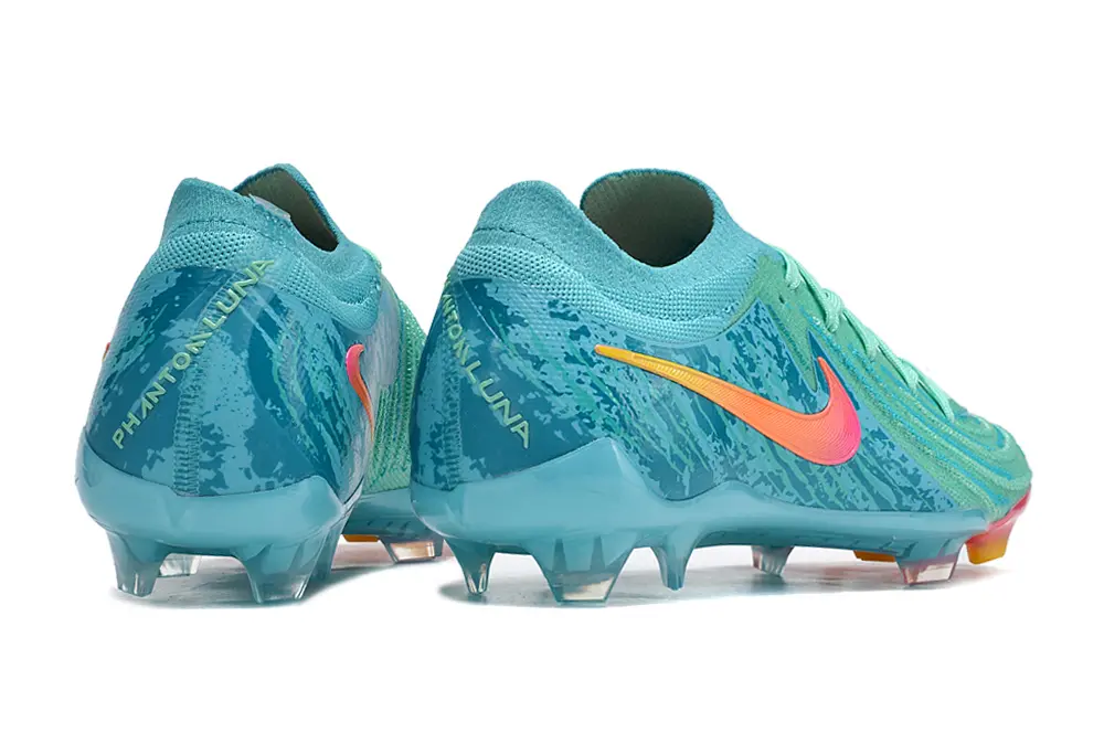Nike Phantom GX 2 Elite FG - Aqua/Coral Pink/Turquoise Blue
