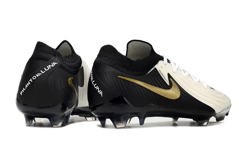 Nike Phantom GX 2 Elite FG - White/Bold Black/Gold Accent