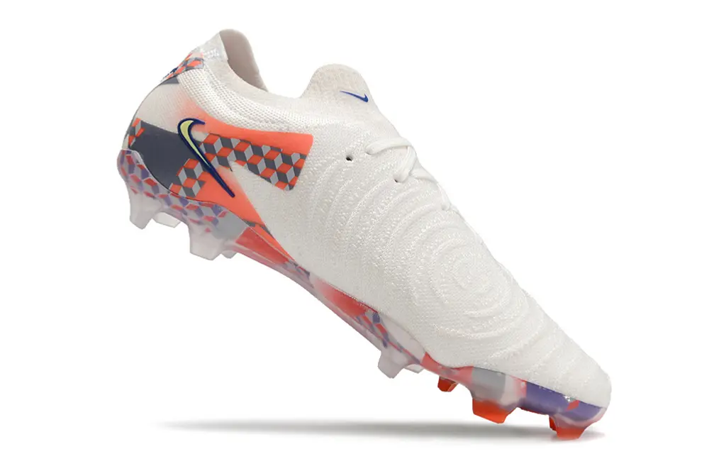 Nike Phantom GX 2 Elite FG - White/Coral Blaze/Safety Yellow