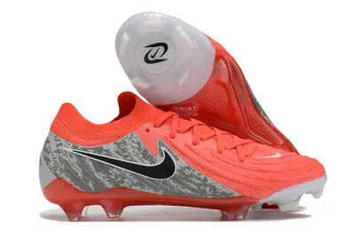 Nike Phantom GX 2 Elite FG - Red/Bright Coral/Gray Camouflage